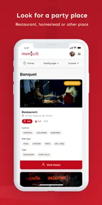Meniu.lt android App screenshot 0